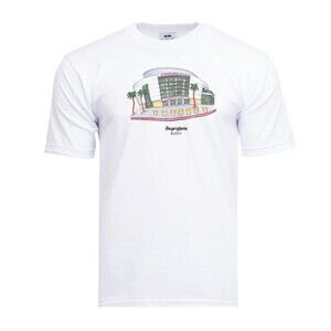 PRO CLUB Buddy Superghetto Staples Center Tee - Mens S White